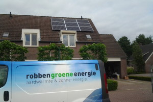 9 Zonnepanelen IBC Yingli Panda YL265-30b Monokristal met een SMA Omvormer Sunny boy 2500TLST-21